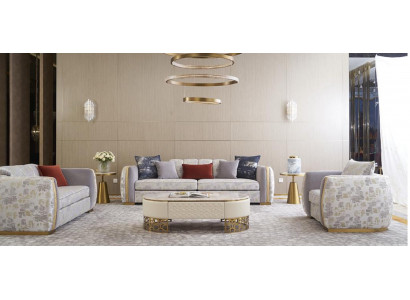 Zestaw do salonu Zestaw sofowy 3+2+1 miejsce do siedzenia Zestaw Sofa Podkładka Kanapa Modern Relaks Nowość